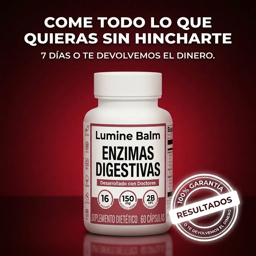 Lumine Balm— Por Fin Una Digestión Sin Gases Ni Pesadez