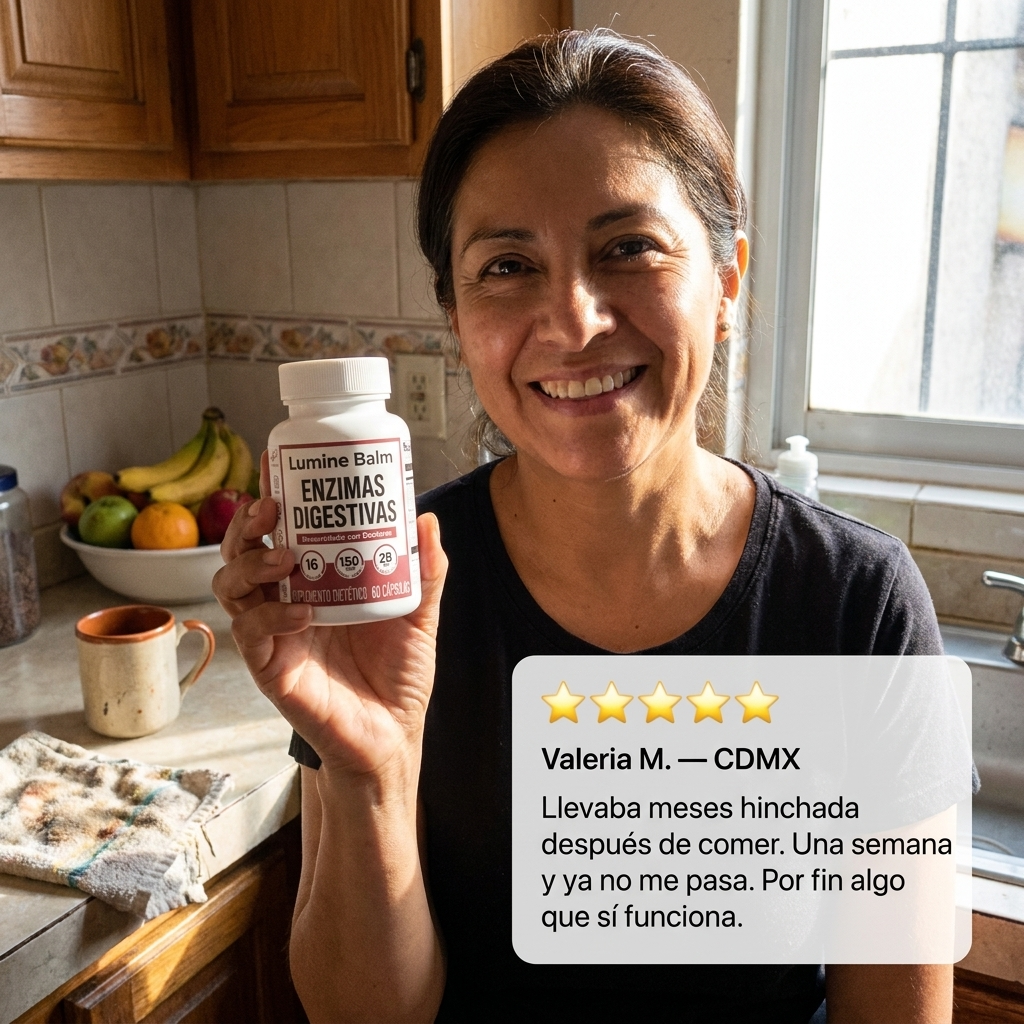 Lumine Balm— Por Fin Una Digestión Sin Gases Ni Pesadez