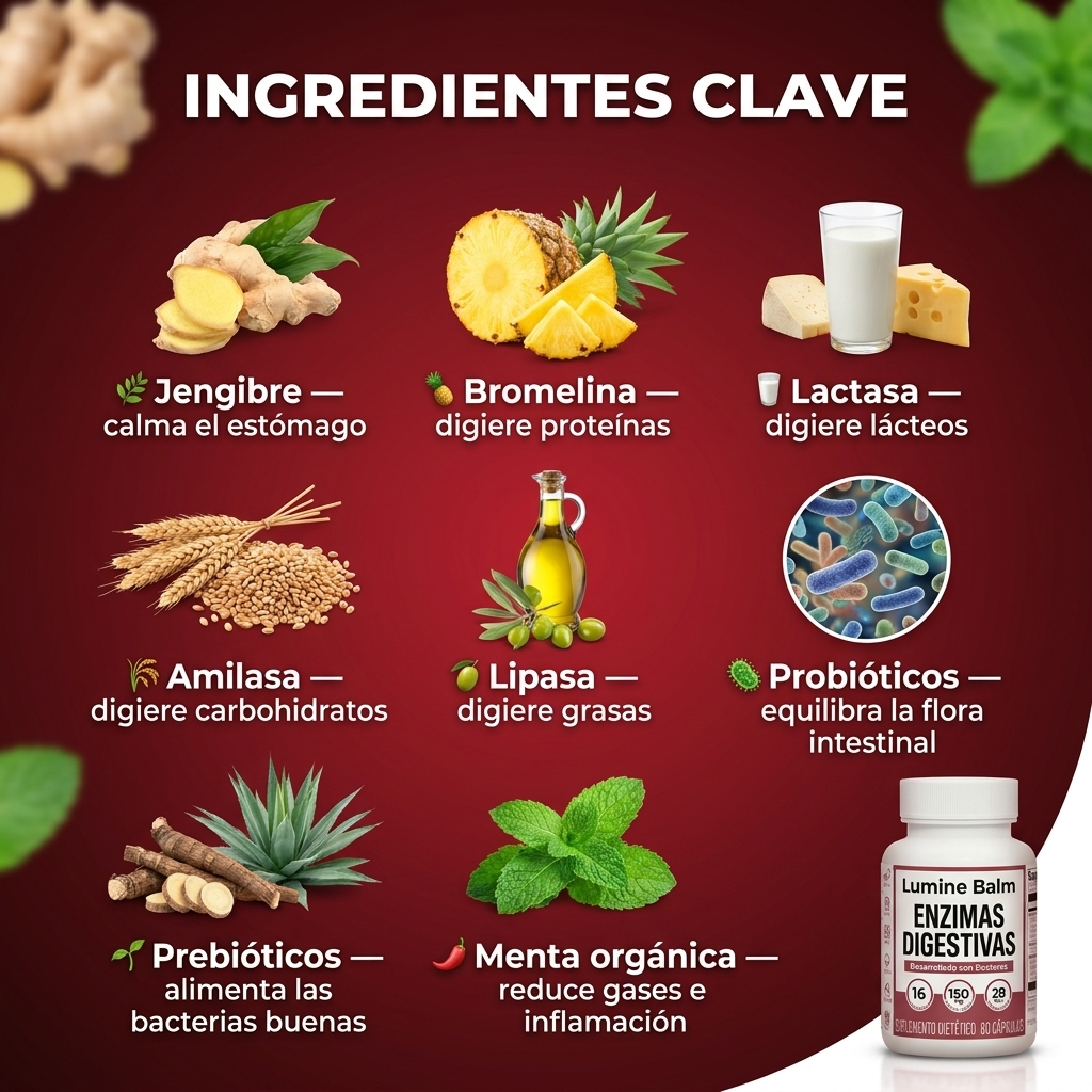 Lumine Balm— Por Fin Una Digestión Sin Gases Ni Pesadez